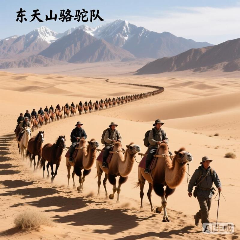 东天山驼队进中原